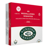 40 Super Medallones Unión Ganadera De 110g Con Pan Artesanal