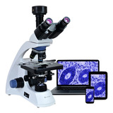 Microscopio Quasar Qm30 Trinocular 2500x Con Ocular Usb