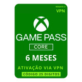 Xbox Game Pass Core - Código 25 Digitos Vpn - Descrição