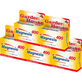 Garden House Magnesio 400 Calambres Huesos Artrosis X30 Pack X5 
