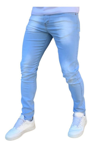 Calça Jeans Skinny Masculina Com Lycra Elastano Premium 2022