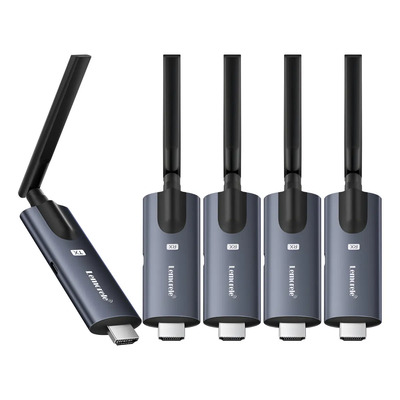 Extensor De Video Inalámbrico Lemorele R1040 1tx + 4rx | Meses sin interés