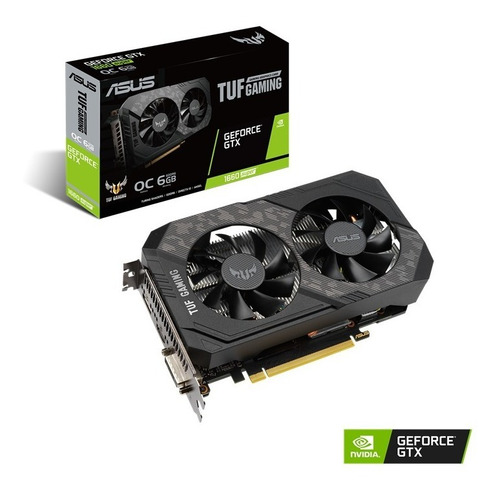 Placa De Vídeo Asus Tuf Gaming Gtx 1660 Super 6gb Gaming Oc