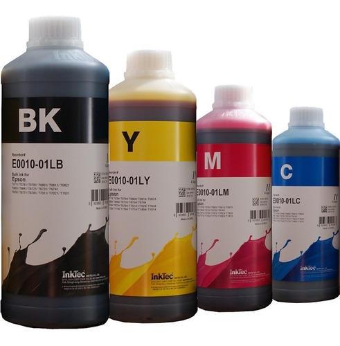 4litros Para Epson L6171 L5190 3110 Negro Pigment / Cmy Dye