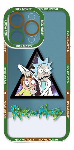 Capa Engraçada De Rick Morty De Desenho Animado Para iPhone