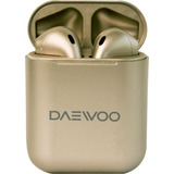 Auricular Inalámbrico Bluetooth 5.0 Daewoo Spark Candy Gold Color Dorado