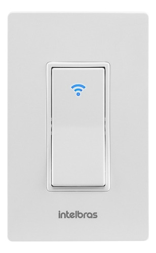 Interruptor Inteligente Tecla Branca Wi-fi Ews101l Intelbras