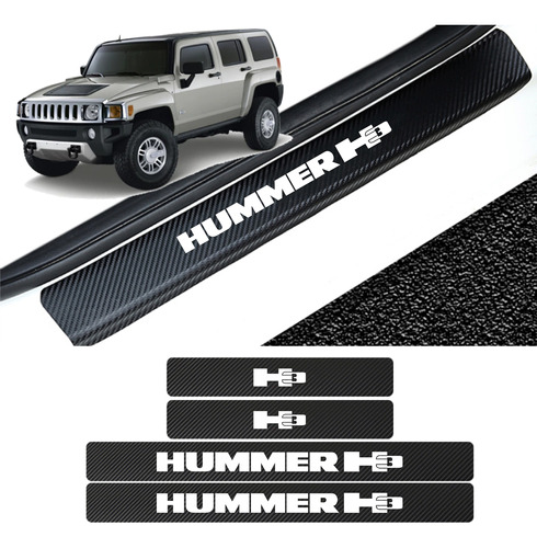 Sticker Protección De Estribos Puertas Para Hummer H3