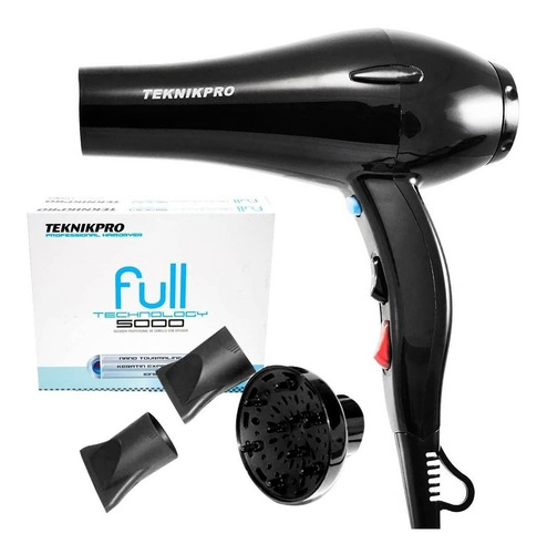 Secador De Pelo Profesional Teknikpro Full Technology 5000