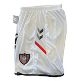 Short Chacarita Hummel Titular Negro Blanco