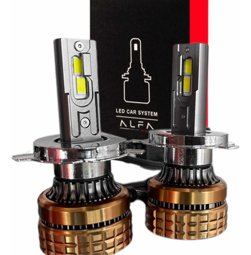 Kit Focos Led H4, Alfa 60 Mil Lumenes 100w Con Canbus