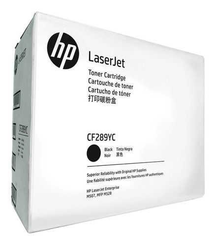 Toner Hp 89y (cf289yc) Caja Blanca