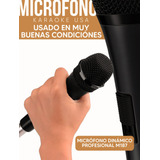 Karaoke Usa Micrófono Usado (cableado)