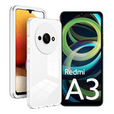 Estuche Case Rígido Transparente Para Xiaomi Redmi A3