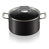 Caçarola Le Creuset Funda Tns Pro 28cm Utensilios Cozinha Cor Preto