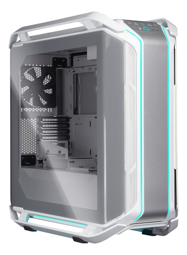 Gabinete Gamer Cooler Master Cosmos C700m White Edition