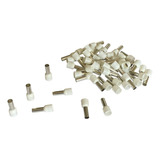 Terminales Aisladas (ferrules) Calibre 8 Awg, 50 Piezas 