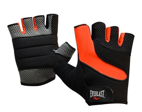 Guantes Ciclismo Everlast Naranja Neon Alpino Ii