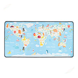 Mouse Pad Extra Grande Infantil 70 X 35 Cm Emborrachado