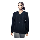 Blusa Casaco Fem Plus Size  Lã Tricot De Frio 124x