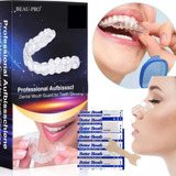 Placa Dental Bucal + 5 Tiras Nasal Anti Ronquidos Alergias