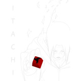 Tecla Para Teclado Mecánico (keycap) Naruto/sharingan Itachi