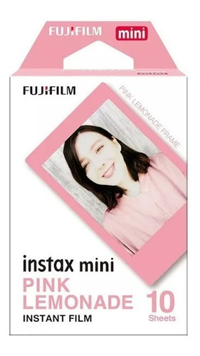 Fujifilm Cartucho Fuji Instax Mini Pink Lemonade 10 Hojas