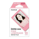 Fujifilm Cartucho Fuji Instax Mini Pink Lemonade 10 Hojas