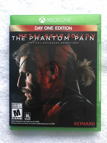 Metal Gear Solid 5 The Phantom Pain Xbox One