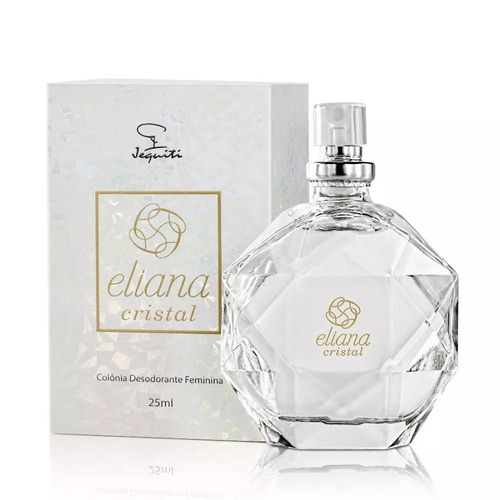  Desodorante Colonia Eliana Jequiti 25ml Cada Ferfume