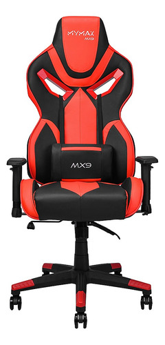 Cadeira Gamer Mx9 Giratória Preto/vermelho