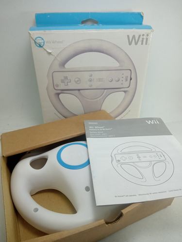 Controle Joystick Volante Nintendo Wii Mario Kart Original 