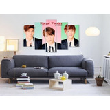 Quadro Mosaico Decoração 5pçs Mdf6mm Mod605 Royal Pirates