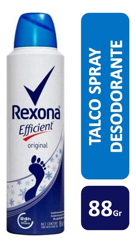 Talco Desodorante Para Pies Rexona Efficient Original Sp