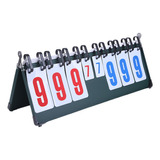 Flip Scoreboard Flip Score Board Caja De 8 Dígitos Digital