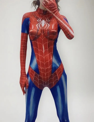 Disfraz De Cosplay De Spider Man, Sexy, Para Mujer