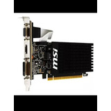 Tarjeta Grafica Msi Geforce Gt 710 1 G De 64 Bit