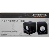 Mini Parlantes Estereos Usb Performance Seq-518