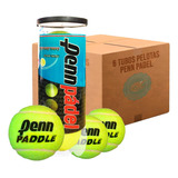 6 Tubos Pelota Penn Padel X 3 (distribuidor Oficial)