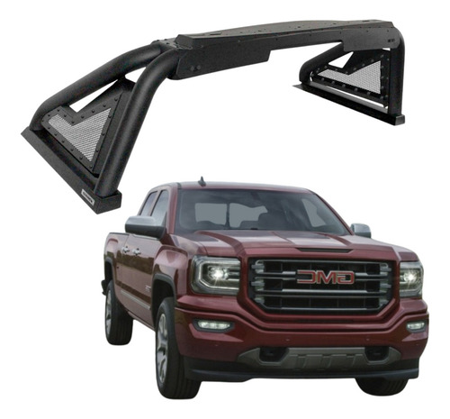 Rollbar Sport 2.0 Gmc Sierra 1500 2014 - 2018 Gorhino Negro