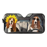 Greture Basset Hound Visera Para Parabrisas Para Coche, Suv,