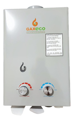 Boiler De Paso Gaxeco Gas Lp