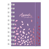 Agenda 10x15 Otoño 352 Paginas Espiral Niños Ag24c009 Año 24 Portada - Morado