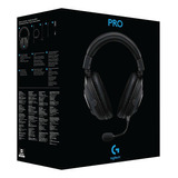 Audífonos Logitech G Pro Sonido Envolvente Negro