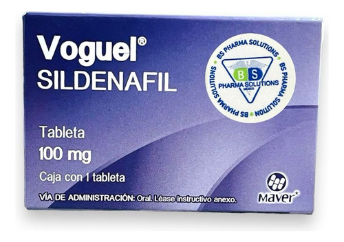 Voguel Sildenafil 100 Mg C/1 Tabs Maver