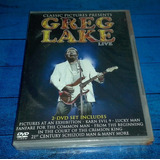 Greg Lake Live Dvdx2 Arg Nuevo Maceo-disqueria