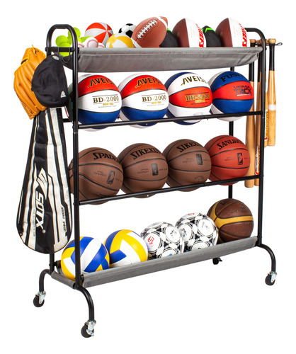 Sttoraboks Basketball Rack, Soporte De Almacenamiento De Bol