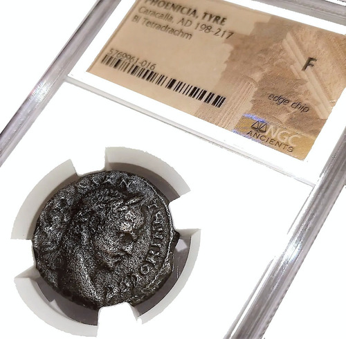 Roma Antiga Moeda Imperador Caracalla Roma Ngc - Tetradracma