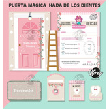 Kit Imprimible Hada De Los Dientes + Certificado/acces