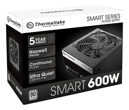 Fuente Thermaltake 600w Smart Spd-0600p 80 Plus Pc Gamer